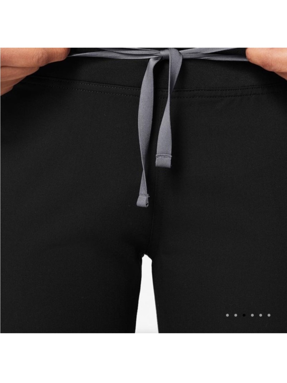 Black Women's Scrub Set M/MP straight leg - Picture 6 of 13
